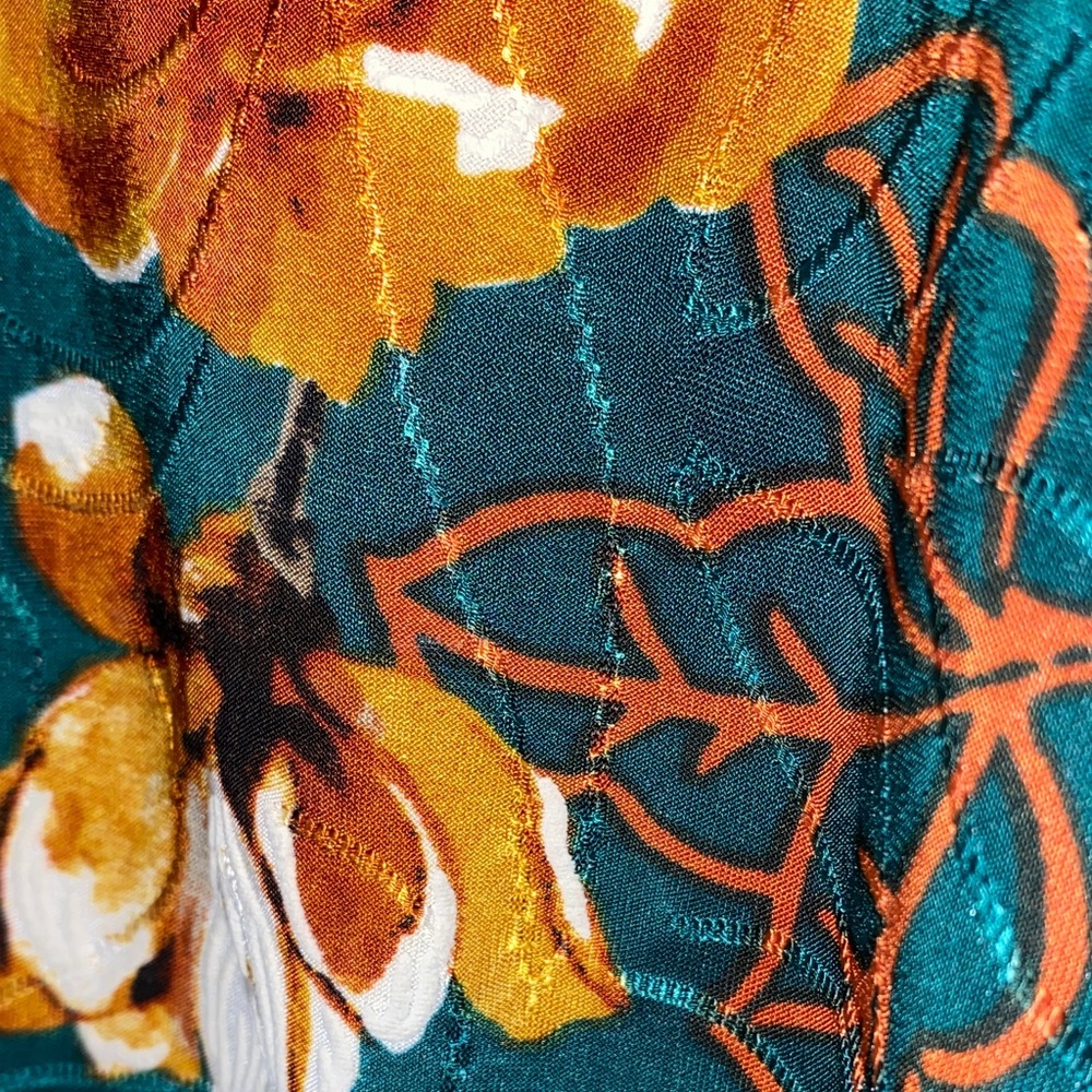 Signature by Robbie Bee • Floral • Quarter Sleeve •Dress - Picture 5 of 5